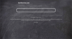 Desktop Screenshot of davidmcvicar.com